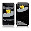 GelaSkins Mr. Toast Spaceship iPhone Skin